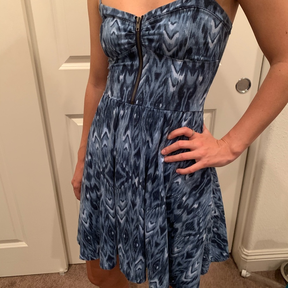 Blue summer dress
